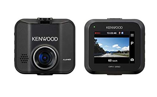 ケンウッド ドライブレコーダー DRV-250 GPS非搭載 シンプル機能 フルハイビジョン ブラック KENWOOD