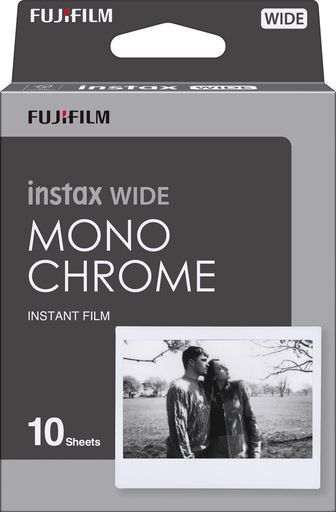 富士フイルム(FUJIFILM) FUJIFILM インスタントカメラ チェキワイド用フィルム 10枚入 モノクロ INSTAX WIDE MONOCHROME WW 1