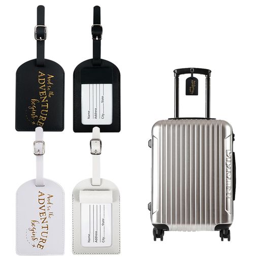 DOYIME 荷物タグ バッグ用ネームタグ (2件セット) スーツケースタグ IDカード用 バッグタグ 防水 丈夫 出張用 旅行 スーツケース バッグ